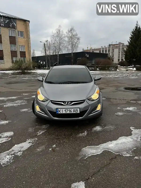 Седан Hyundai Elantra 2014 1.8 л. Автомат обл. Киевская, Бровары - Фото 1/20