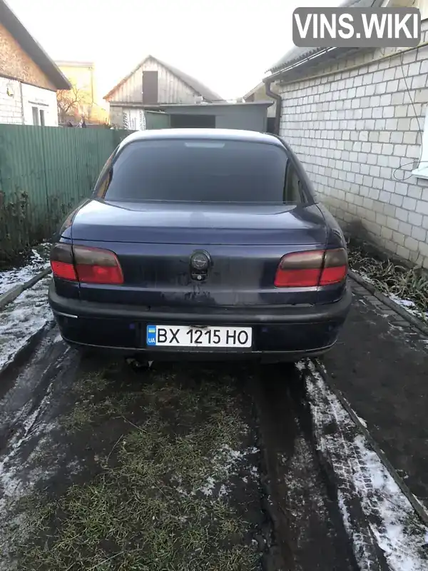 W0L0VBM69W1233416 Opel Omega 1998 Седан 2 л. Фото 6