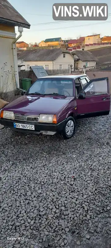 Хэтчбек ВАЗ / Lada 2109 1992 1.5 л. Ручная / Механика обл. Тернопольская, Теребовля - Фото 1/21