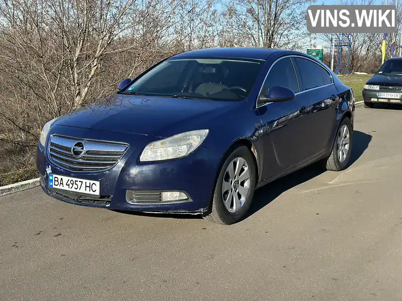 Ліфтбек Opel Insignia 2009 1.96 л. Ручна / Механіка обл. Запорізька, Запоріжжя - Фото 1/11