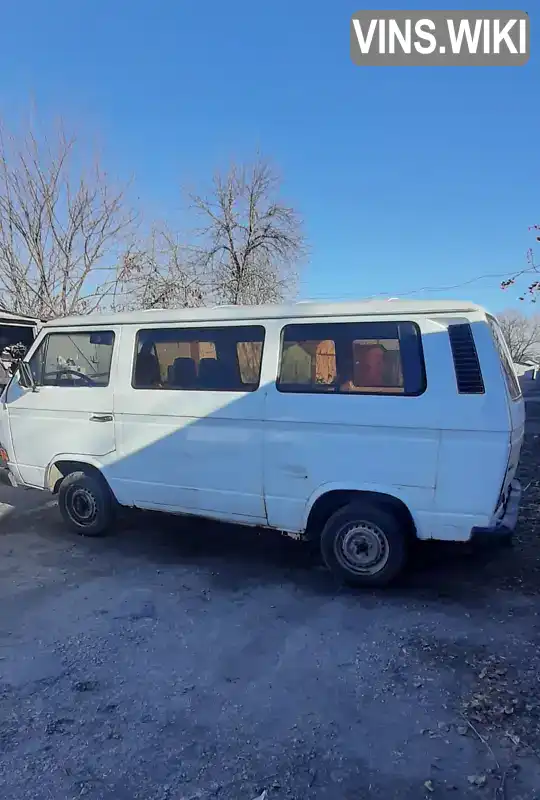 WV2ZZZ25ZKH008244 Volkswagen Transporter 1988 Мінівен 1.6 л. Фото 2