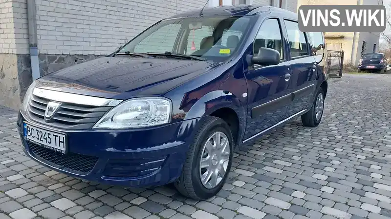 Седан Dacia Logan 2011 null_content л. Ручна / Механіка обл. Львівська, Ходорів - Фото 1/21