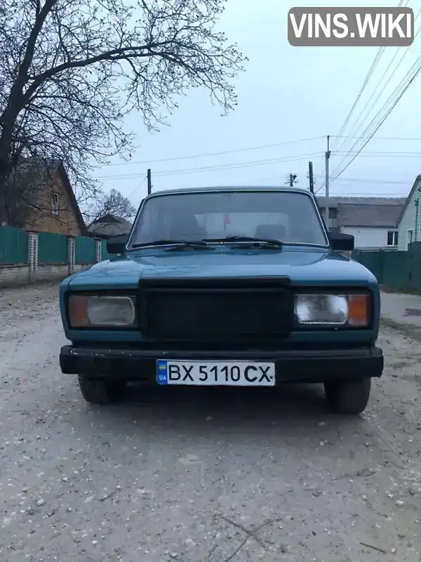 Седан ВАЗ / Lada 2107 2005 1.45 л. Ручная / Механика обл. Винницкая, Жмеринка - Фото 1/7