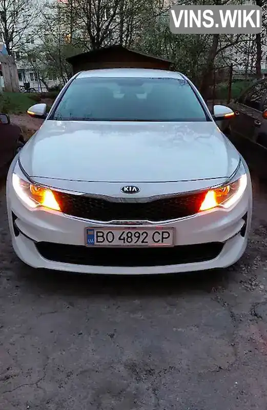 Седан Kia Optima 2018 2.36 л. Автомат обл. Тернопільська, Тернопіль - Фото 1/21