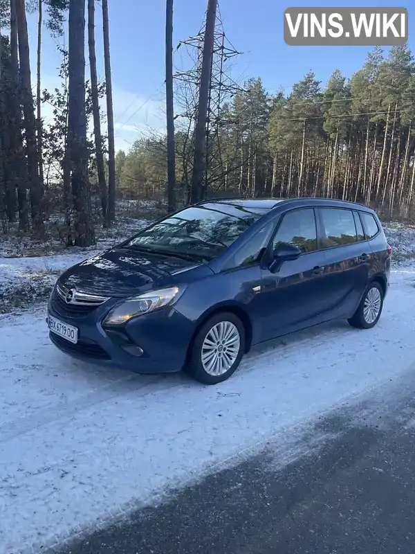 Мінівен Opel Zafira 2016 1.96 л. Автомат обл. Хмельницька, Славута - Фото 1/21