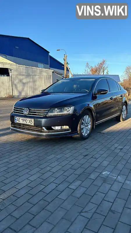 Седан Volkswagen Passat 2010 1.97 л. Автомат обл. Днепропетровская, Апостолово - Фото 1/8