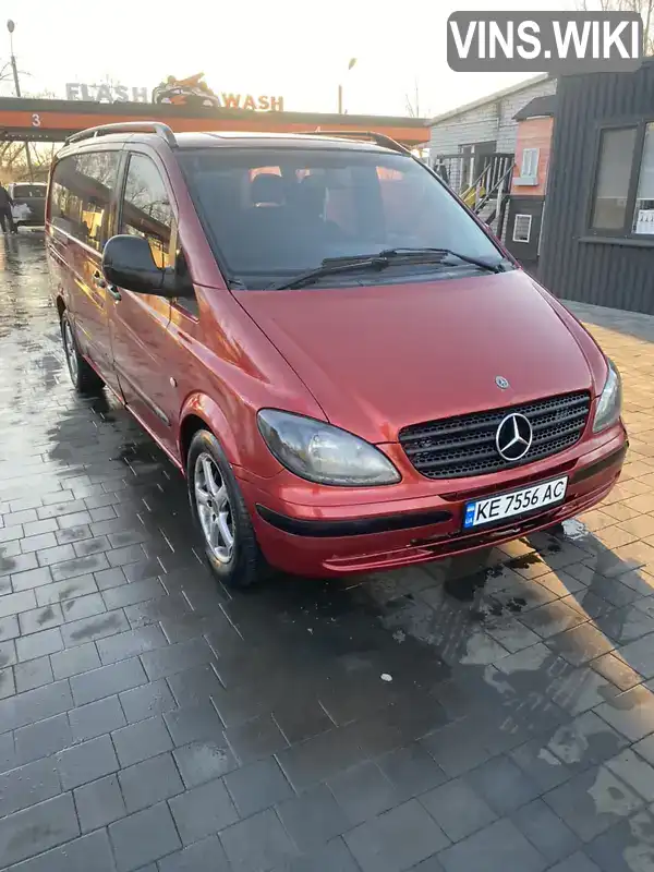 Минивэн Mercedes-Benz Vito 2004 2.15 л. Ручная / Механика обл. Днепропетровская, Павлоград - Фото 1/17