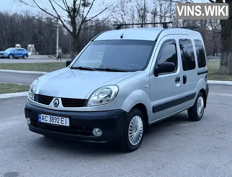 Мінівен Renault Kangoo 2008 1.15 л. Ручна / Механіка обл. Волинська, Луцьк - Фото 1/21