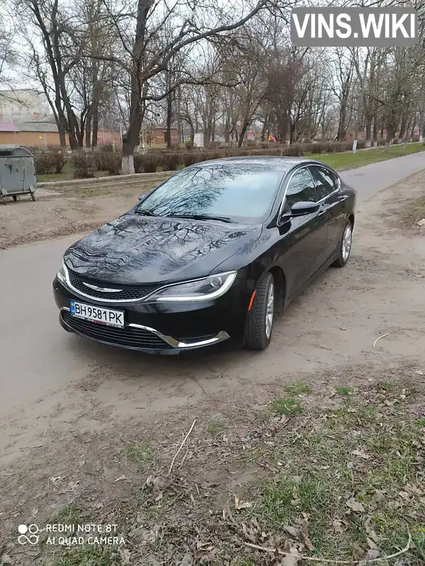 Седан Chrysler 200 2015 2.36 л. Автомат обл. Одесская, Ананьев - Фото 1/18