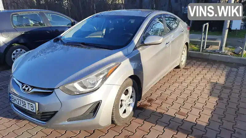 KMHDH4AE3FU279940 Hyundai Elantra 2014 Седан 1.8 л. Фото 1