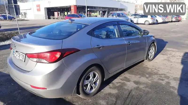 KMHDH4AE3FU279940 Hyundai Elantra 2014 Седан 1.8 л. Фото 2