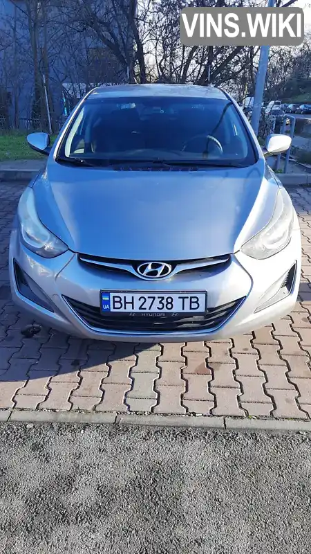 KMHDH4AE3FU279940 Hyundai Elantra 2014 Седан 1.8 л. Фото 3