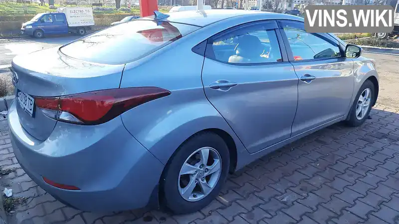 KMHDH4AE3FU279940 Hyundai Elantra 2014 Седан 1.8 л. Фото 4