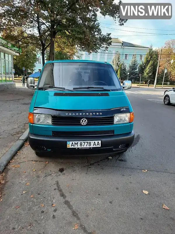 Мінівен Volkswagen Transporter 1995 1.9 л. Ручна / Механіка обл. Житомирська, Бердичів - Фото 1/7