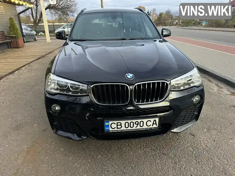 Позашляховик / Кросовер BMW X3 2017 null_content л. Автомат обл. Чернігівська, Чернігів - Фото 1/11