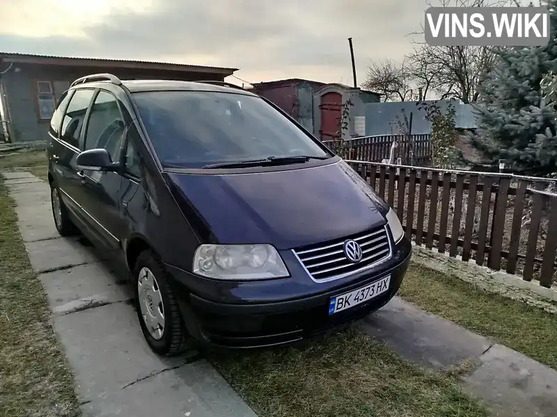 Минивэн Volkswagen Sharan 2004 1.9 л. Ручная / Механика обл. Волынская, Луцк - Фото 1/3