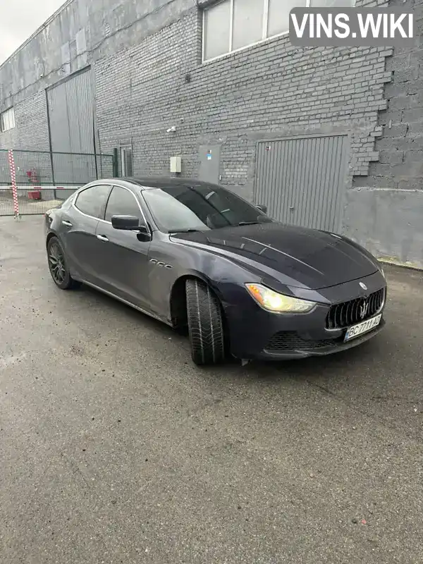 Седан Maserati Ghibli 2015 2.98 л. Автомат обл. Закарпатская, Ужгород - Фото 1/21