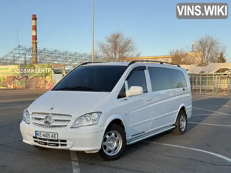 Мінівен Mercedes-Benz Vito 2011 2.14 л. Ручна / Механіка обл. Дніпропетровська, Дніпро (Дніпропетровськ) - Фото 1/21