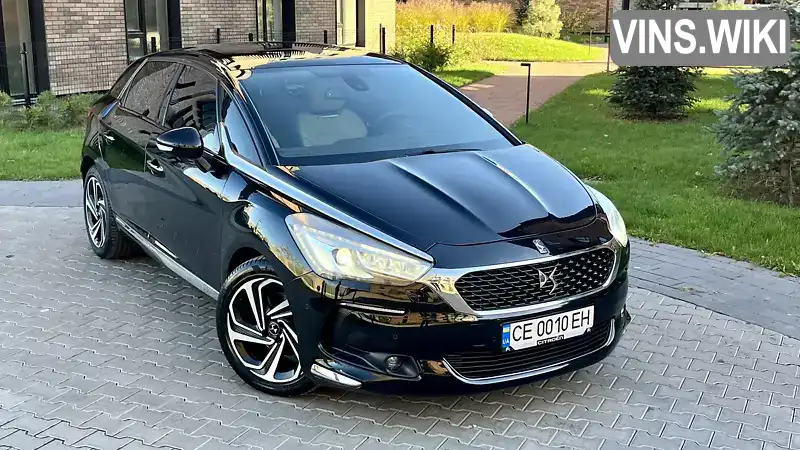 Хэтчбек Citroen DS5 2016 1.6 л. Автомат обл. Черновицкая, Черновцы - Фото 1/21