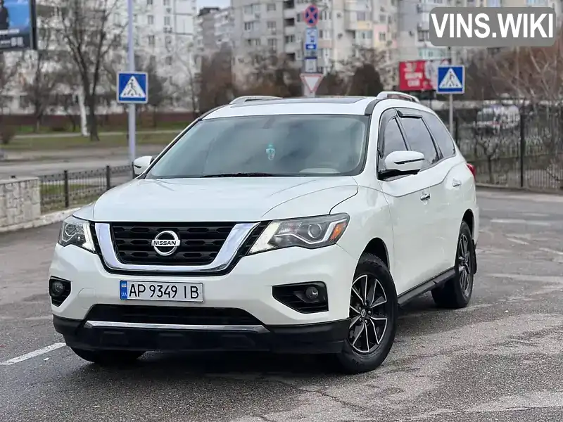 Позашляховик / Кросовер Nissan Pathfinder 2017 3.5 л. Варіатор обл. Запорізька, Запоріжжя - Фото 1/21