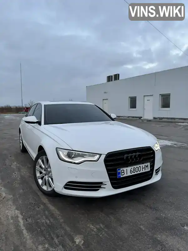 Седан Audi A6 2014 1.98 л. Автомат обл. Полтавская, Полтава - Фото 1/21