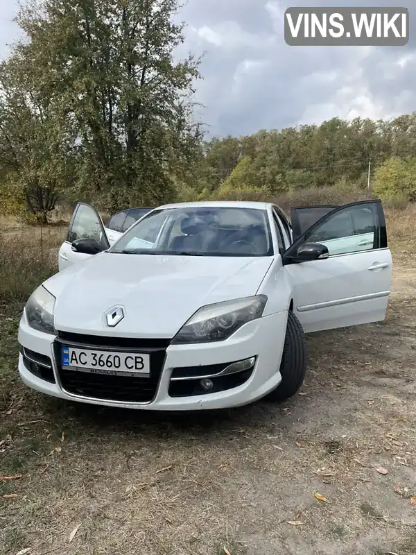 Лифтбек Renault Laguna 2013 1.6 л. Ручная / Механика обл. Харьковская, Харьков - Фото 1/15