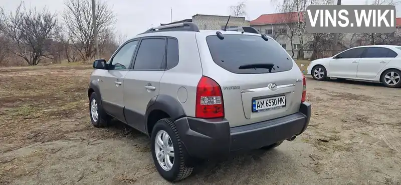 Внедорожник / Кроссовер Hyundai Tucson 2008 2 л. Автомат обл. Житомирская, Малин - Фото 1/9