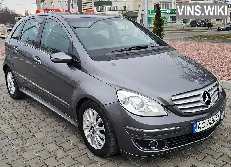 Хетчбек Mercedes-Benz B-Class 2008 1.99 л. Варіатор обл. Волинська, Луцьк - Фото 1/21