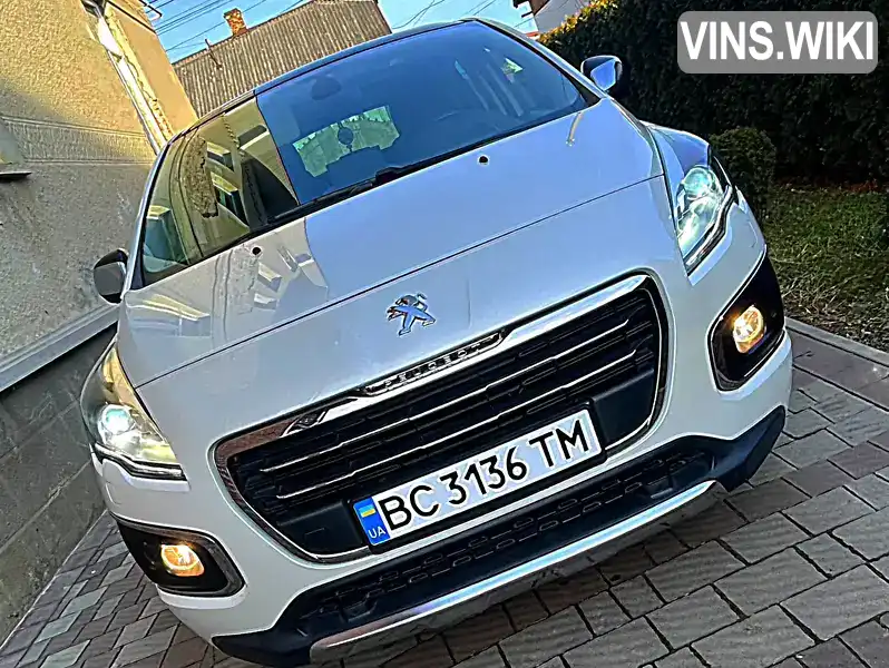 Внедорожник / Кроссовер Peugeot 3008 2015 2 л. Автомат обл. Львовская, Стрый - Фото 1/21