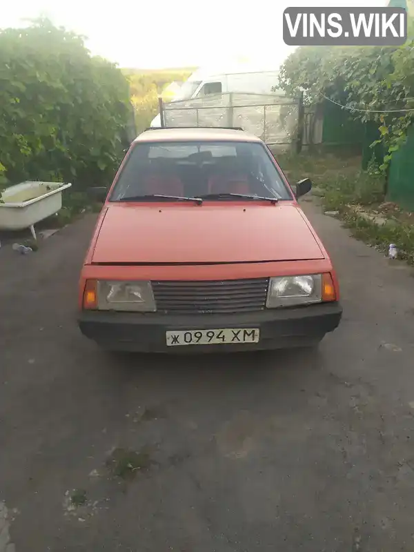 Хэтчбек ВАЗ / Lada 2109 1987 1.29 л. Ручная / Механика обл. Винницкая, Бар - Фото 1/7