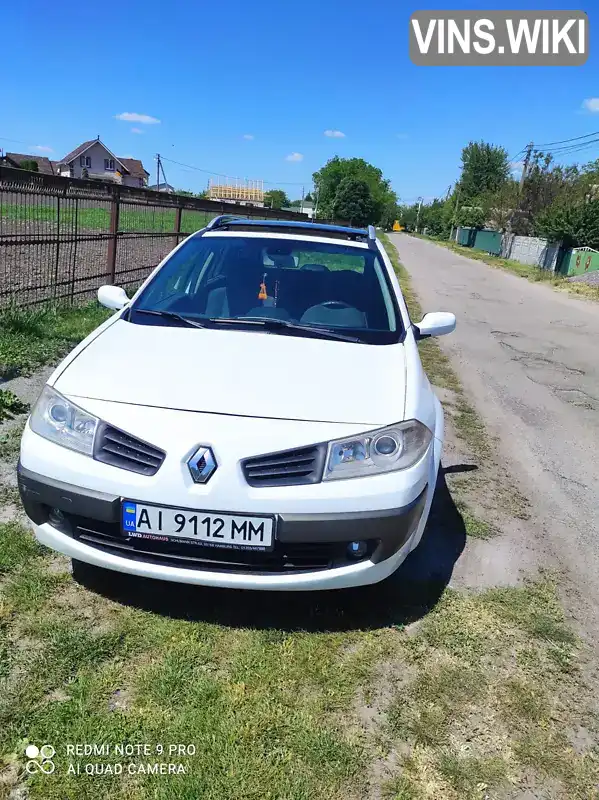 Універсал Renault Megane 2006 1.9 л. Ручна / Механіка обл. Київська, Біла Церква - Фото 1/12