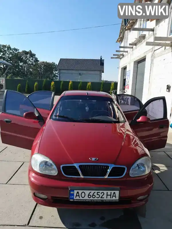 Седан Daewoo Lanos 2008 1.39 л. Ручна / Механіка обл. Закарпатська, Хуст - Фото 1/19