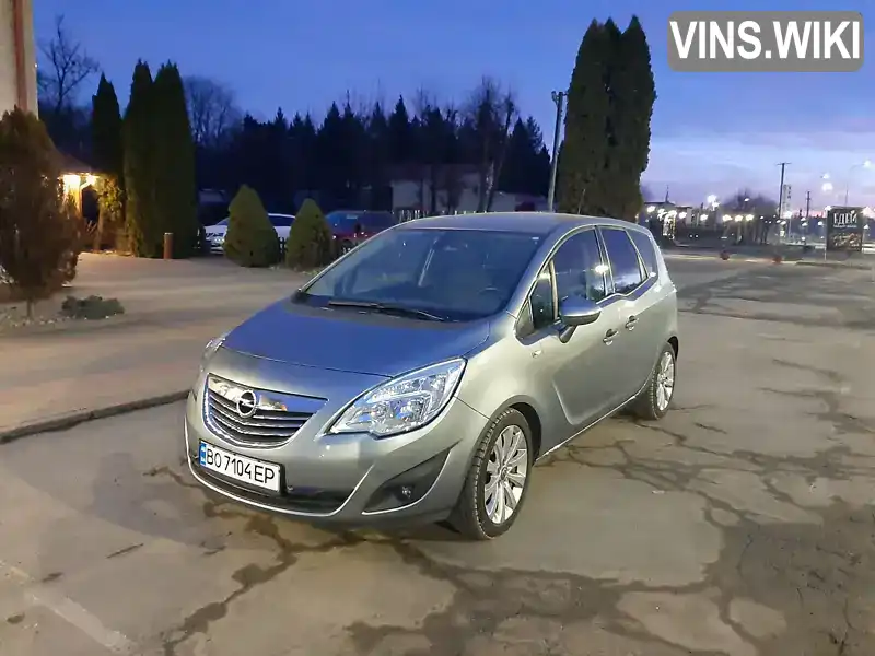 Мікровен Opel Meriva 2013 1.25 л. Ручна / Механіка обл. Тернопільська, Тернопіль - Фото 1/13