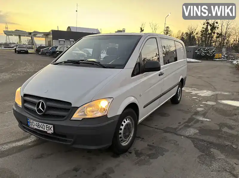 Минивэн Mercedes-Benz Vito 2011 2.14 л. Ручная / Механика обл. Львовская, Стрый - Фото 1/21