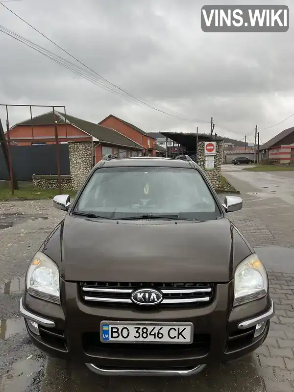 Внедорожник / Кроссовер Kia Sportage 2005 1.99 л. Ручная / Механика обл. Тернопольская, Кременец - Фото 1/13