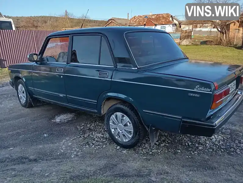 Седан ВАЗ / Lada 2107 2000 1.5 л. Ручна / Механіка обл. Тернопільська, Бучач - Фото 1/18