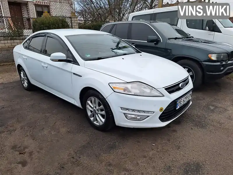 Седан Ford Mondeo 2012 1.6 л. Ручная / Механика обл. Николаевская, Баштанка - Фото 1/11