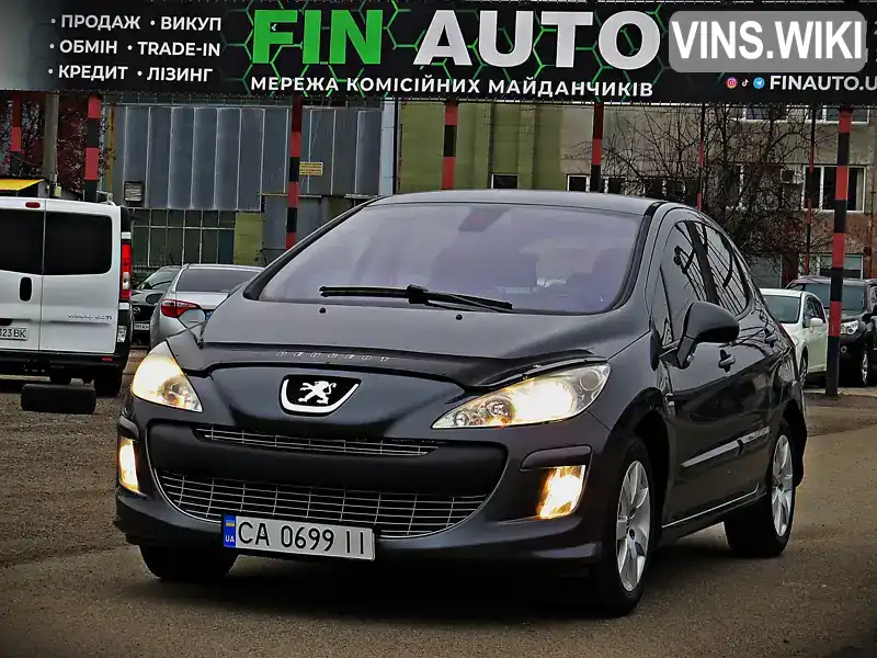 Хетчбек Peugeot 308 2009 1.56 л. Робот обл. Черкаська, Сміла - Фото 1/21