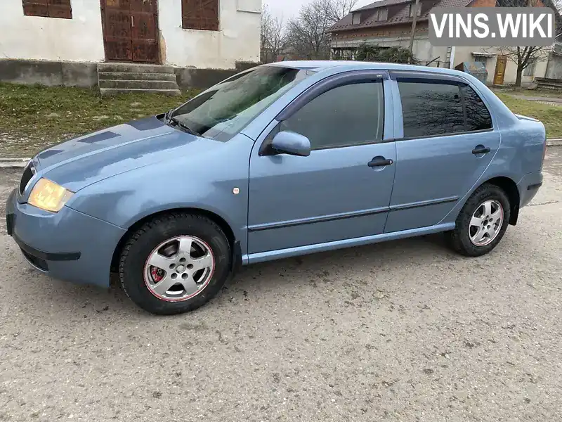 Седан Skoda Fabia 2002 1.4 л. обл. Черновицкая, Хотин - Фото 1/21