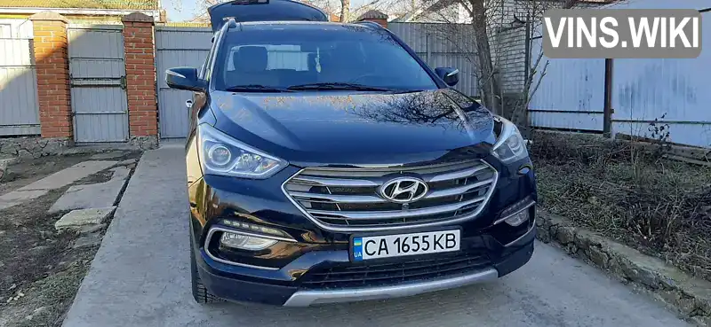 Внедорожник / Кроссовер Hyundai Santa FE 2016 2.36 л. Автомат обл. Черкасская, Умань - Фото 1/11