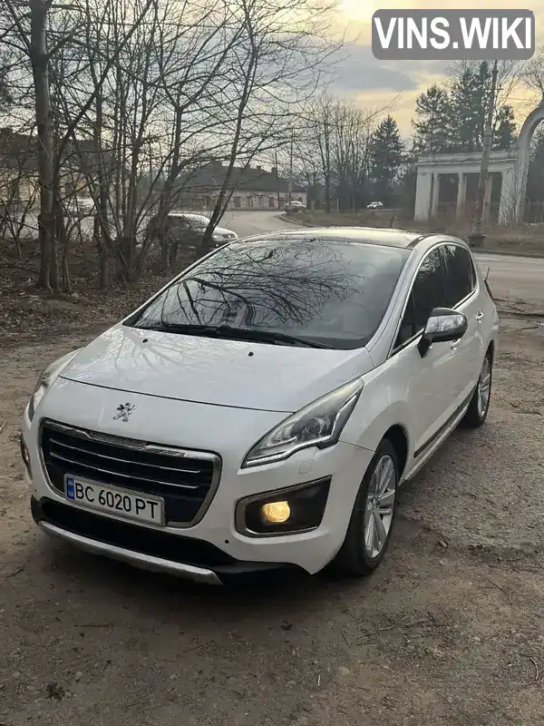 Позашляховик / Кросовер Peugeot 3008 2013 2 л. Ручна / Механіка обл. Львівська, Дрогобич - Фото 1/21