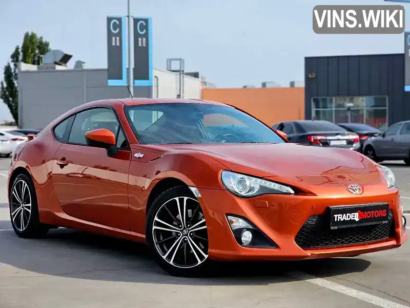 Купе Toyota GT 86 2012 2 л. Автомат обл. Київська, Київ - Фото 1/21