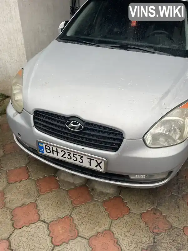 Седан Hyundai Accent 2008 1.4 л. Ручна / Механіка обл. Одеська, Подільськ (Котовськ) - Фото 1/9