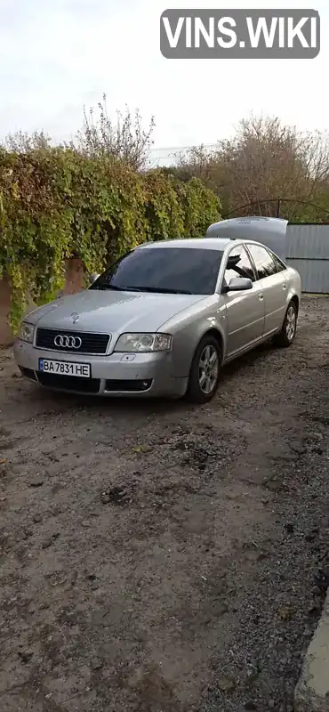 Седан Audi A6 2002 2.5 л. Автомат обл. Кировоградская, Светловодск - Фото 1/4