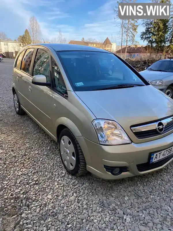 Микровэн Opel Meriva 2006 1.69 л. обл. Ивано-Франковская, Коломыя - Фото 1/14