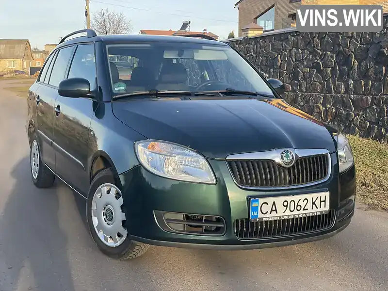 Универсал Skoda Fabia 2008 1.4 л. Ручная / Механика обл. Черкасская, Корсунь-Шевченковский - Фото 1/21