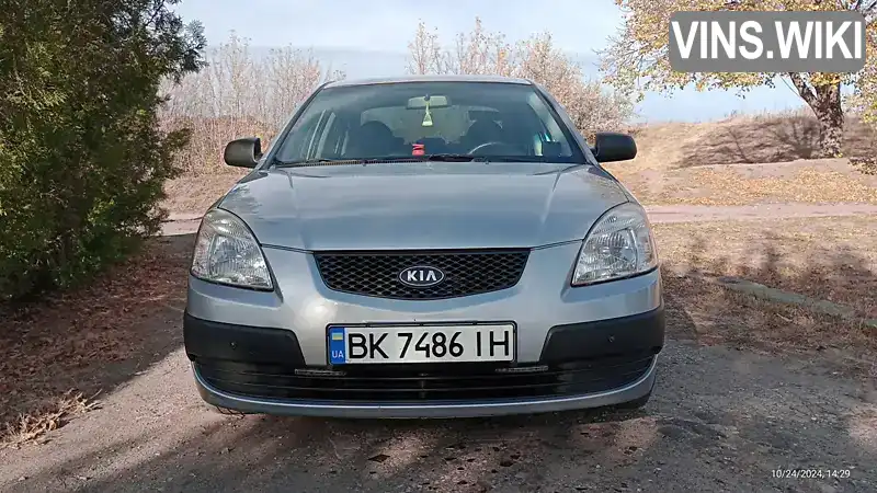 Седан Kia Rio 2008 1.4 л. Ручная / Механика обл. Ровенская, Дубно - Фото 1/13