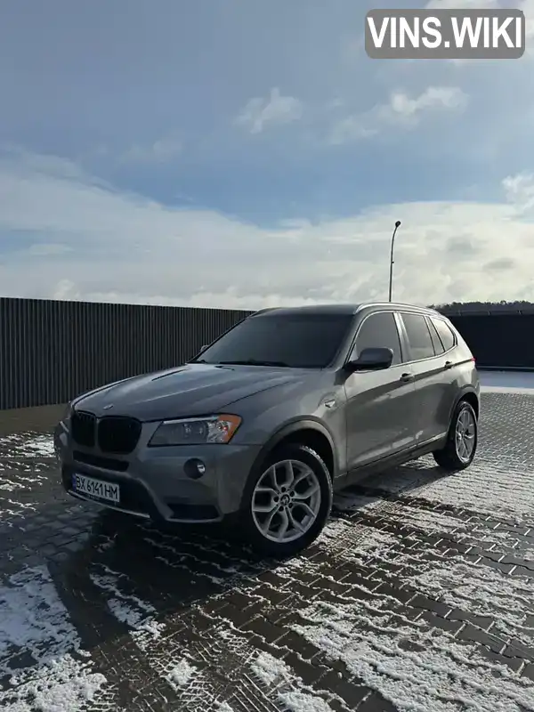 Внедорожник / Кроссовер BMW X3 2013 3 л. Автомат обл. Хмельницкая, Хмельницкий - Фото 1/21