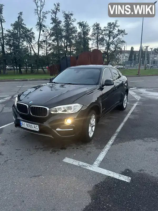 Позашляховик / Кросовер BMW X6 2017 2.98 л. Автомат обл. Київська, Київ - Фото 1/11