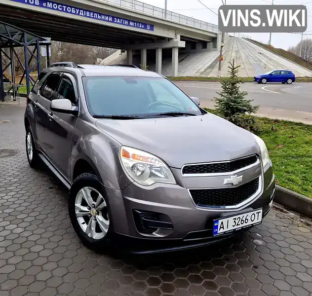 Позашляховик / Кросовер Chevrolet Equinox 2010 2.4 л. Автомат обл. Київська, Бровари - Фото 1/13